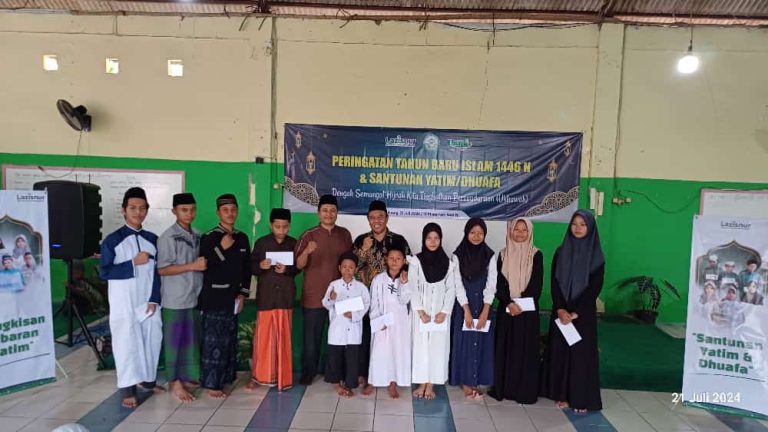 Lazisnur salurkan santunan yatim di 7 lokasi wilayah Kabupaten Bogor