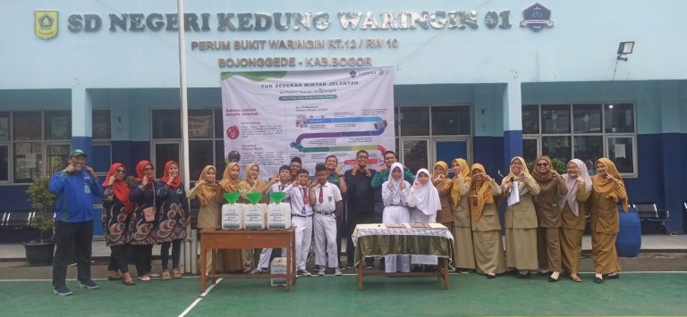 Lazisnur Launching Program Bogor Tersenyum di SDN Kedung Waringin 1
