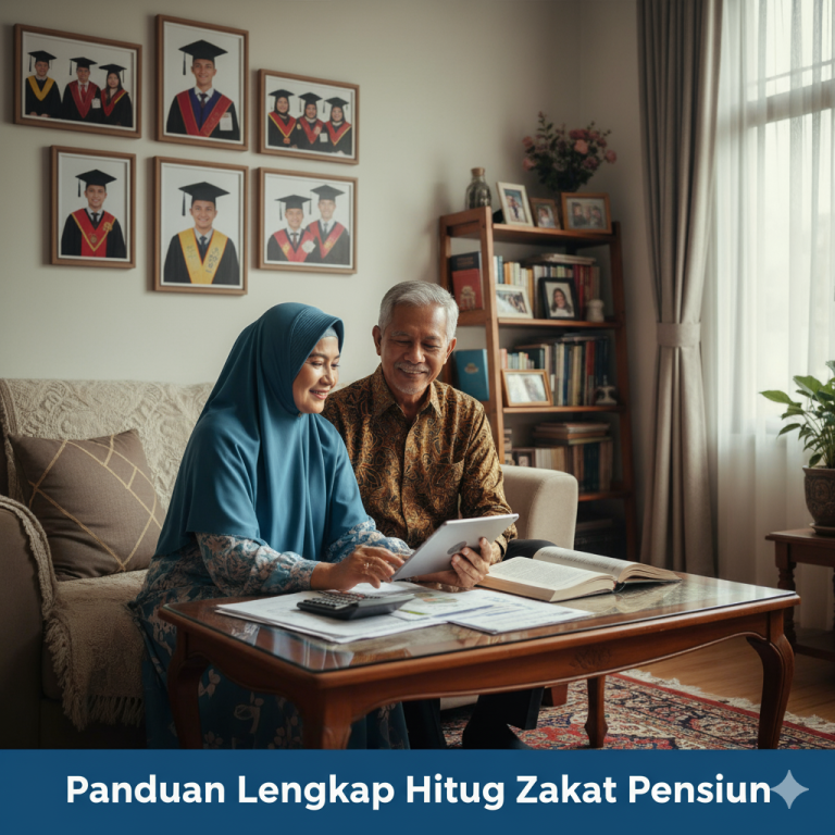 Uang Pensiun Masuk Dompet? Begini Cara Tepat Hitung Zakat-nya