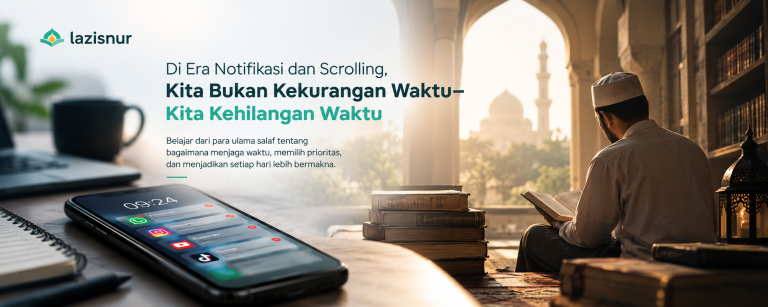 Di Era Notifikasi dan Scrolling, Kita Bukan Kekurangan Waktu—Kita Kehilangan Waktu