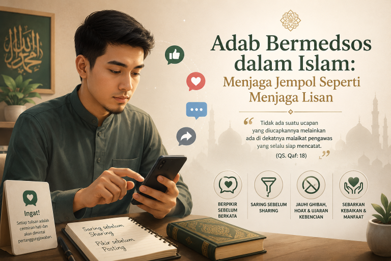 Adab Bermedsos dalam Islam: Menjaga Jempol Seperti Menjaga Lisan