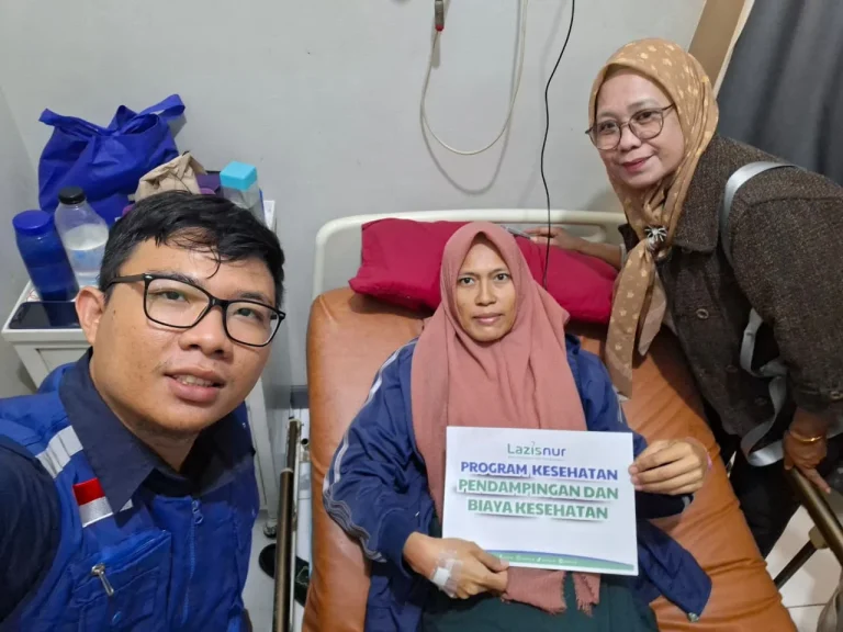 Ketika BPJS Tak Aktif dan Persalinan Sudah di Depan Mata, LAZISNUR Hadir Mendampingi